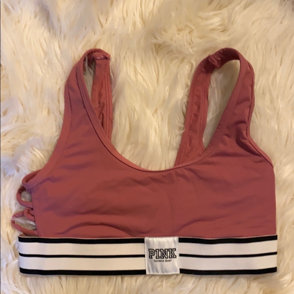 PINK sports bra, xs